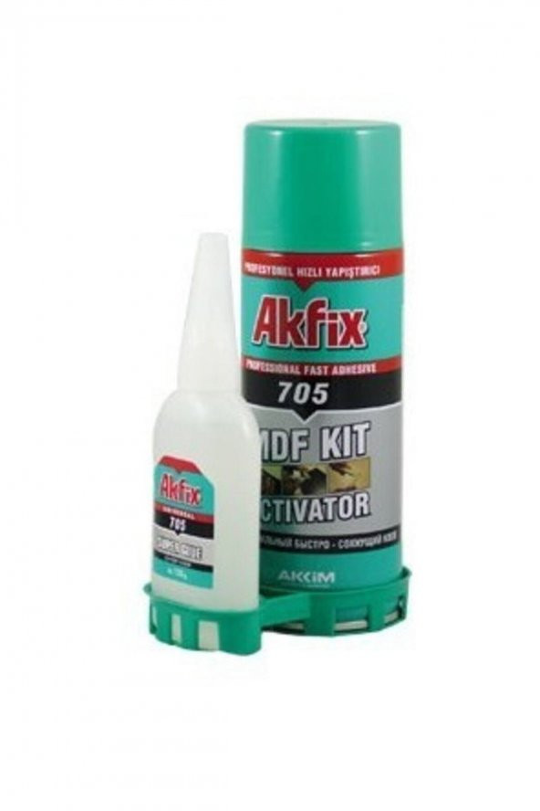 Akfix Mdf Yapıştırıcıl Hızlı Yapıştırıcı 200 Ml 50 Gr ürün görseli 1