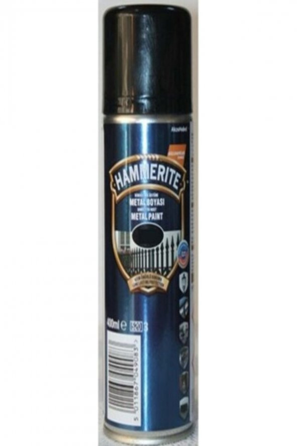 Marshall Hammerite Direkt Pas Üstü Pürüzsüz Metal Boyası Sprey Gümüş 400 mL ürün görseli 1