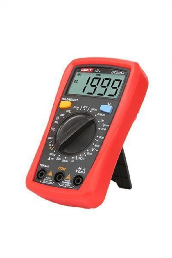Unit Ut33d+ 600v 10a Dijital Multimetre Ölçü Aleti - Resim 4