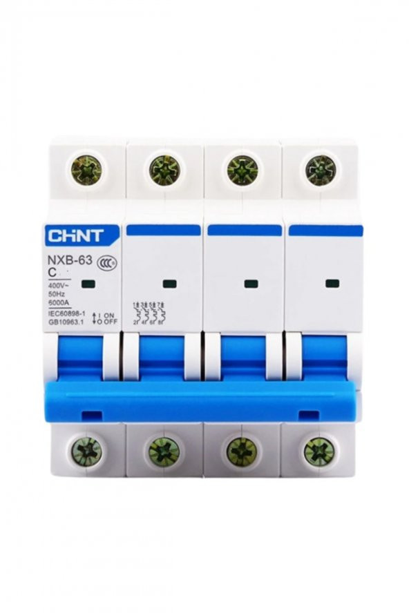 chint W Otomat 4p C25 6ka Nxb-63 814250 ürün görseli 1