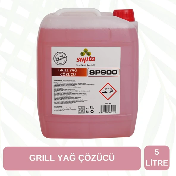 Supta Grill Yağ Çözücü Profesyonel Yağ Çözücü 5 LT ürün görseli 1