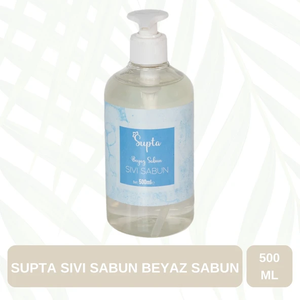Supta Sıvı Sabun Beyaz Sabun Kokulu 500 ml ürün görseli 1