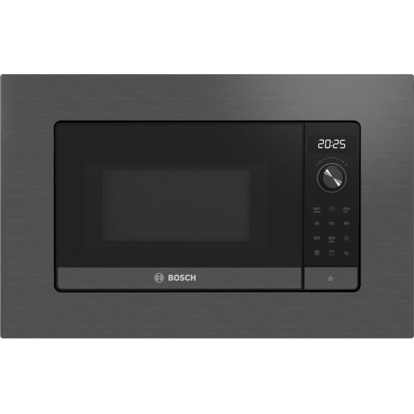 Bosch BEL623MD3 20 lt Siyah Inox Ankastre Mikrodalga Fırın ürün görseli 1