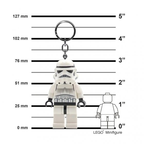 LEGO Star Wars 5007291 LED Key Chain Stormtrooper - Resim 4