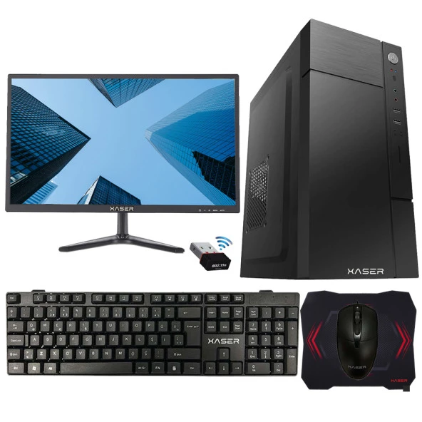 Xaser Xsr160 i7 2600 8GB Ram 128GB SSD 19.5" Monitör Ofis Hazır Sistem ürün görseli 1