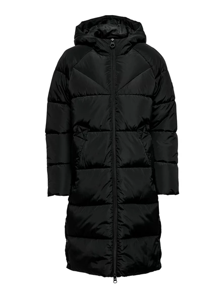 ONLY Bayan Rüzgar Geçirmez Uzun Mont Puffer Parka 15304786 ürün görseli 1