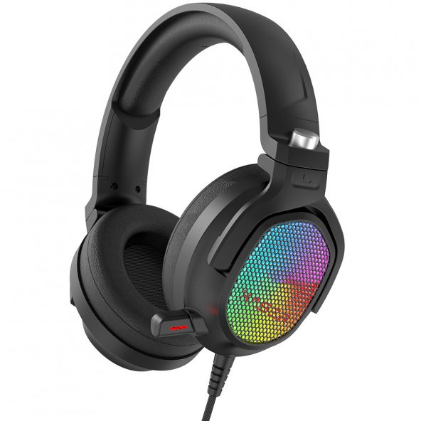 Xaser GT-HV900 Siyah 7.1 Usb Rgb Gaming Oyuncu Mikrofonlu Kulaklık ürün görseli 1