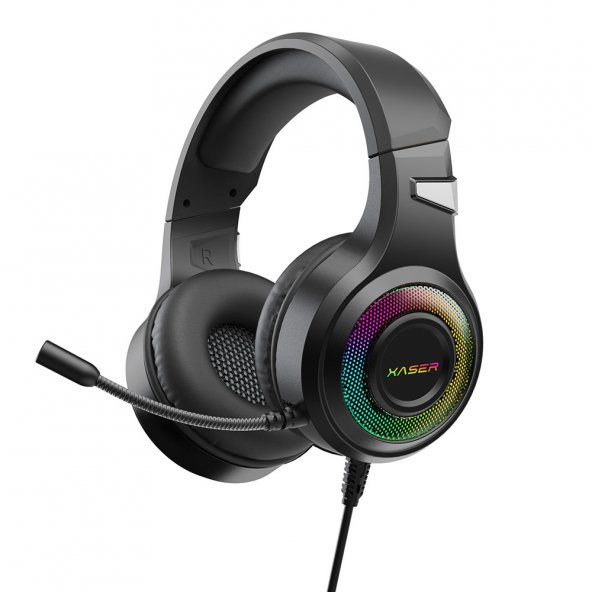 XASER GT-HF2D RGB Gaming Mikrofonlu Oyuncu Kulaklığı ürün görseli 1