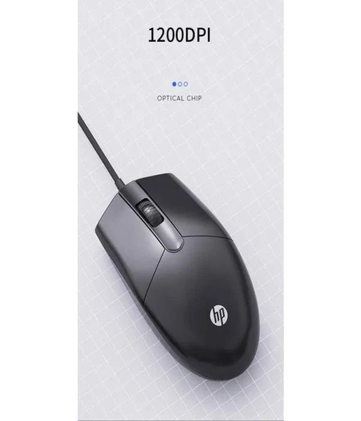 HP M260 1200 Dpi Kablolu Mouse - Resim 4