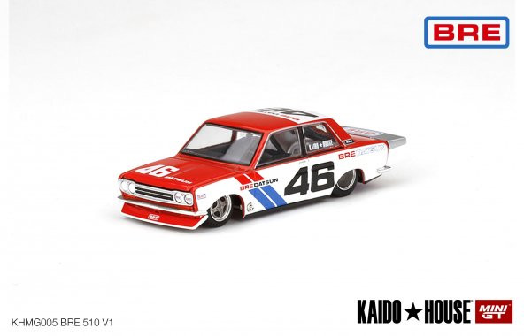 Mini GT Kaido House Kaido GT Datsun 510 Pro Street BRE V1 - 005 ürün görseli 1