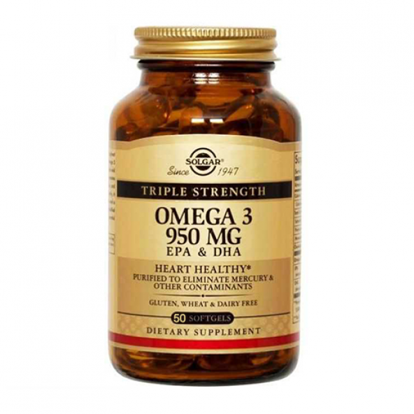 Solgar Omega-3 950 mg 50 Kapsül ürün görseli 1