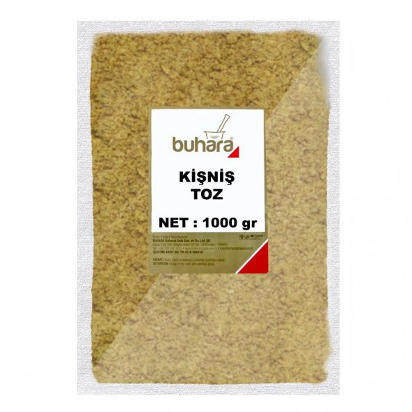 BUHARA KİŞNİŞ TOZ 1000 GR ürün görseli 1