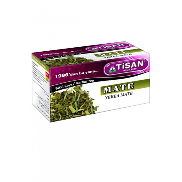 Tisan Mate Bitki Çayı Süzen Poşet 20'li ürün görseli 1