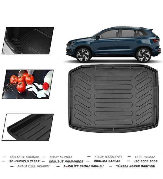 Skoda Karoq 2024 Model Bagaj Havuzu ürün görseli 1