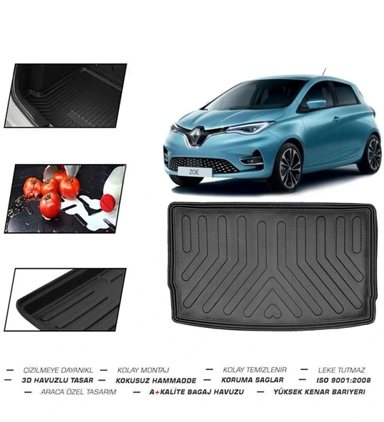 Renault Zoe (Elektrikli) 2024 Model Bagaj Havuzu ürün görseli 1