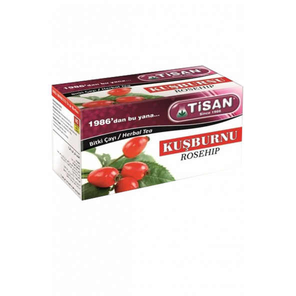 Tisan Kuşburnu Çayı Bitki Süzen Poşet Çay 20'li ürün görseli 1