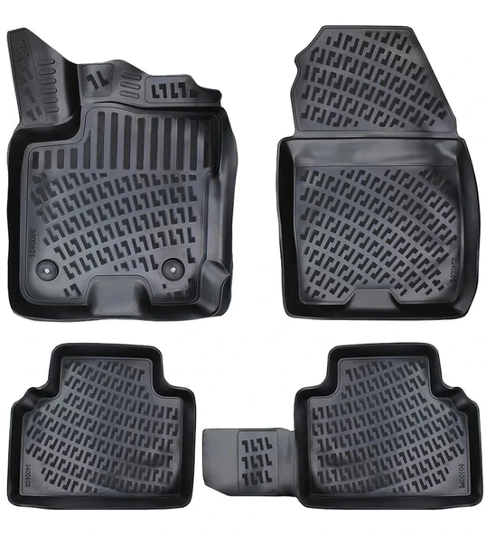 Ford Courier 2025 Model 4D Bagaj Paspas Set - Resim 2