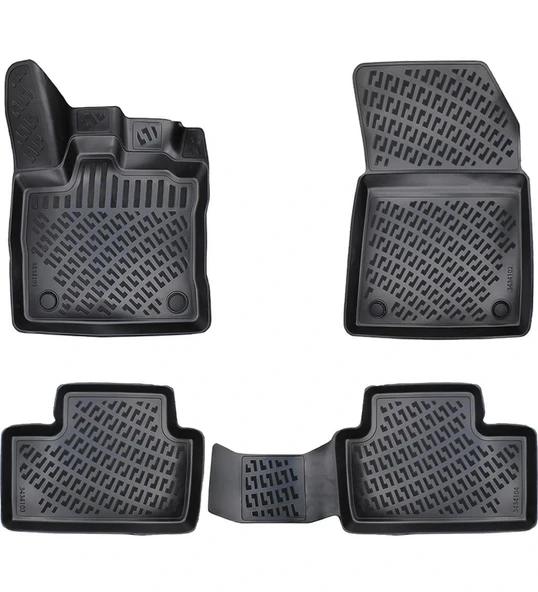 Renault Captur Üst 2025 Model 4D Bagaj Paspas Set - Resim 2