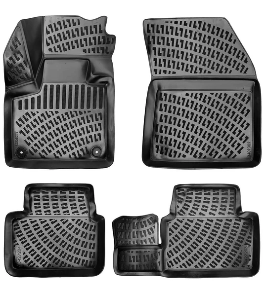 Peugeot 5008 2022 Model 4D Bagaj Paspas Set - Resim 2