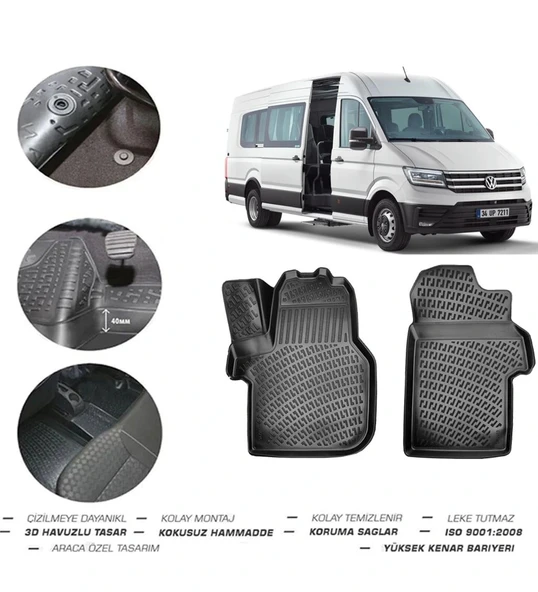 Volkswagen Crafter 2022 Model 4D Paspas ürün görseli 1