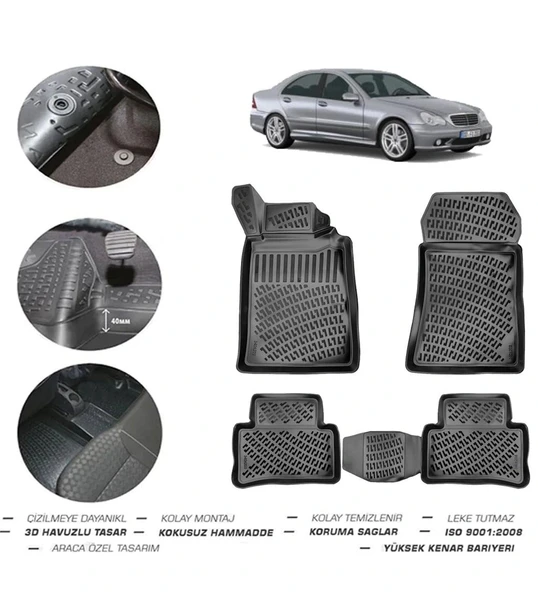 Mercedes C Serisi W202 1999 Model 4D Paspas ürün görseli 1