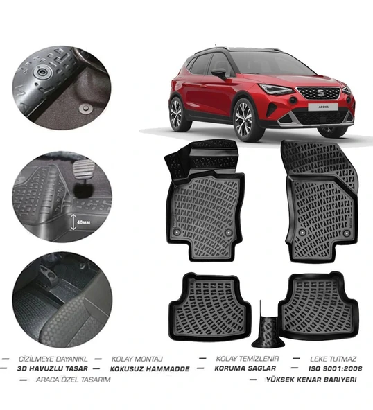 Seat Arona2024 Model 4D Paspas ürün görseli 1