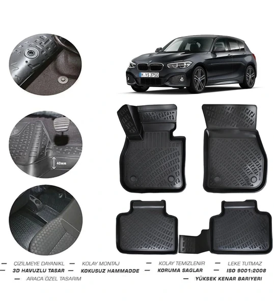 Bmw 1 Seri F40 2020 Model 4D Paspas ürün görseli 1