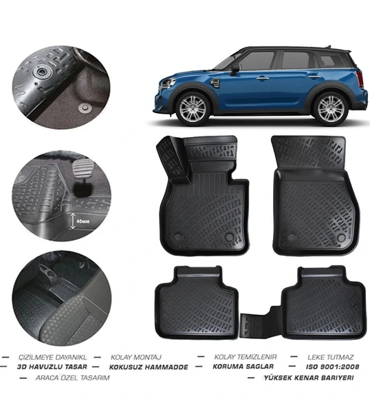 Mini Countryman 2023 Model 4D Paspas ürün görseli 1
