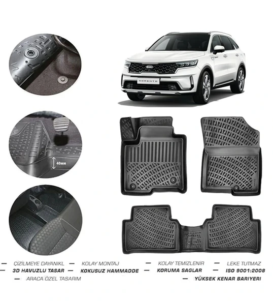 Kia Sorento Hybrit 2024 Model 4D Paspas ürün görseli 1