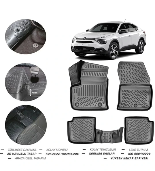 Citroen C4 Elektrikli 2026 Model 4D Paspas ürün görseli 1