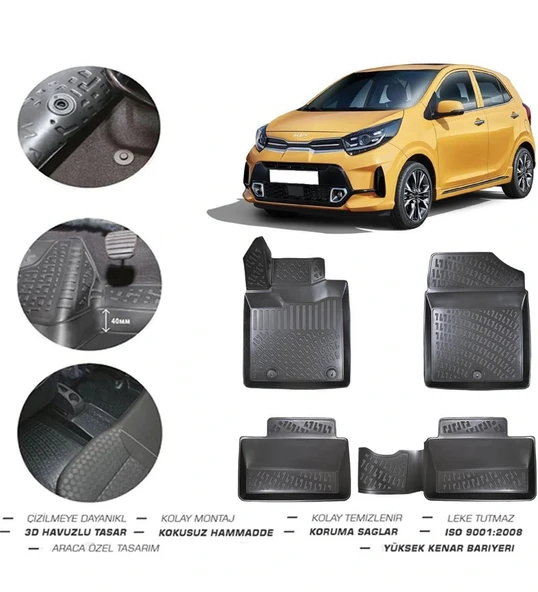 Kia Picanto 2017 Model 4D Paspas ürün görseli 1