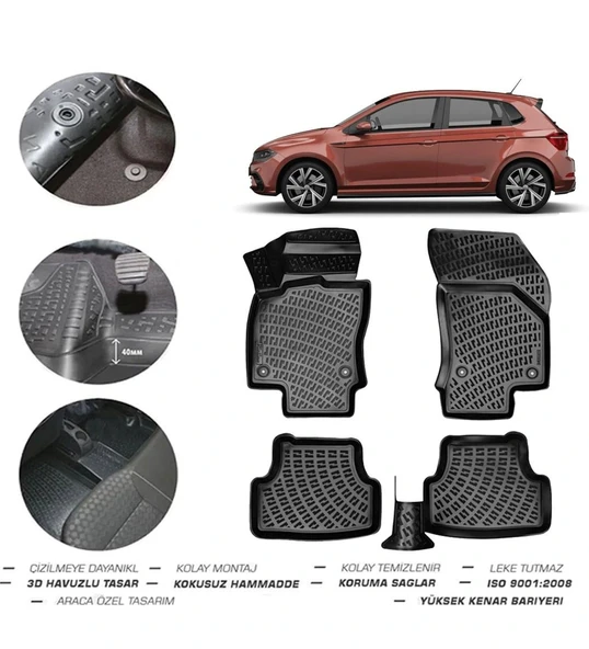 Volkswagen Polo 2021 Model 4D Paspas ürün görseli 1
