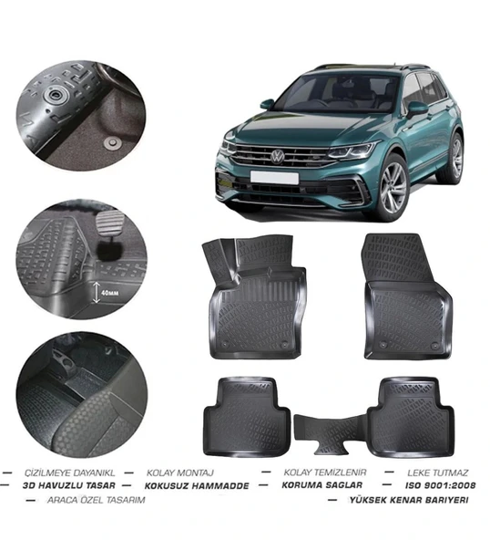 Volkswagen Tiguan 2025 Model 4D Paspas ürün görseli 1