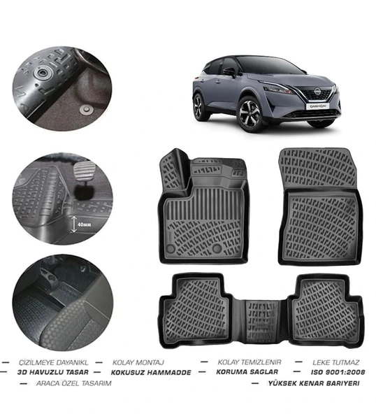 Nissan Qashqai 2025 Model 4D Paspas ürün görseli 1