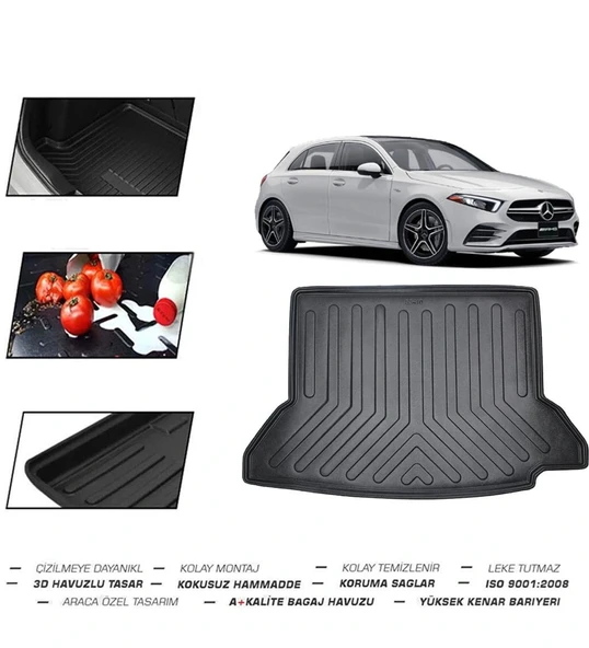 Mercedes A Serisi W177 Sedan Kulaklı 2024 Model Bagaj Havuzu ürün görseli 1