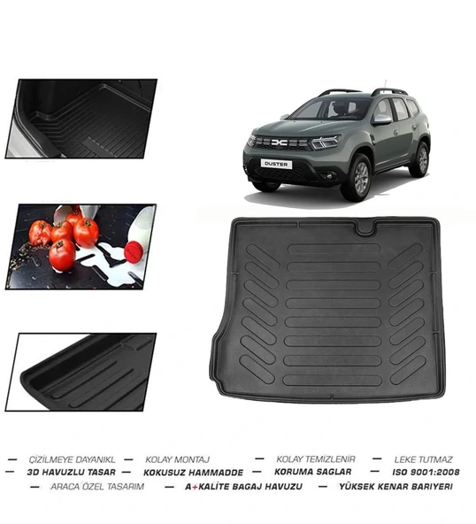 Dacia Duster 2 WD (4X2) 2023 Model Bagaj Havuzu ürün görseli 1