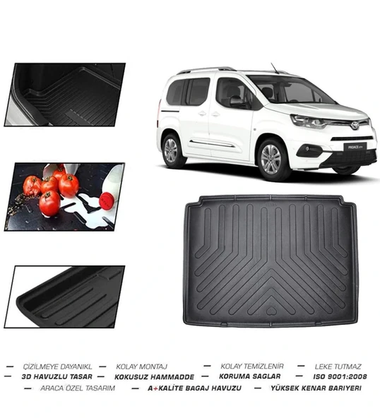 Toyota Proace City 2025 Model Bagaj Havuzu ürün görseli 1