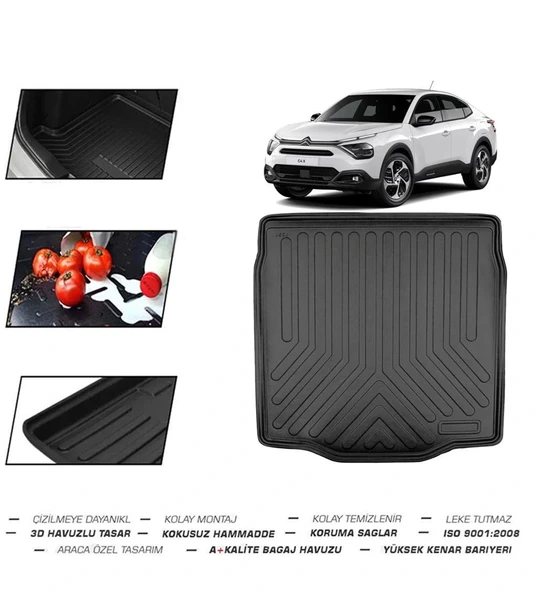 Citroen C4 Üst Bagaj (Elektrikli) 2022 Model Bagaj Havuzu ürün görseli 1