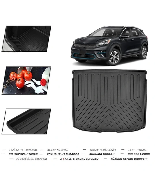 Kia Niro Hybrid Üst 2023 Model Bagaj Havuzu ürün görseli 1