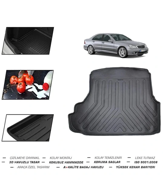 Mercedes C Serisi W202 1995 Model Bagaj Havuzu ürün görseli 1