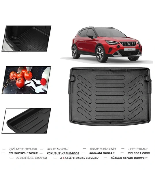 Seat Arona Üst Bagaj 2021 Model Bagaj Havuzu ürün görseli 1