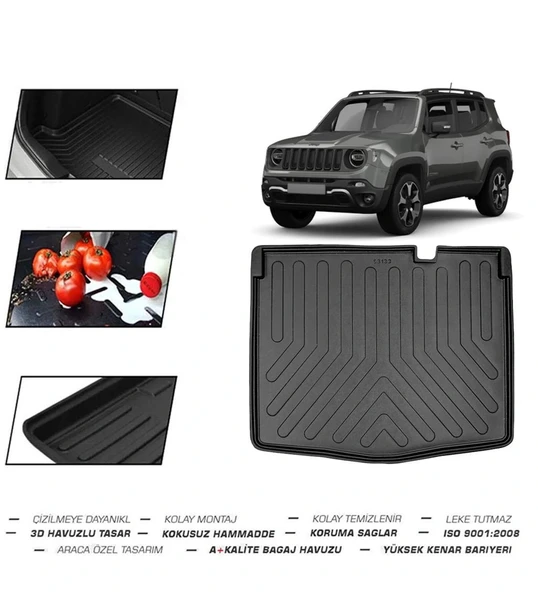 Jeep Renegade Alt Bagaj 2018 Model Bagaj Havuzu ürün görseli 1