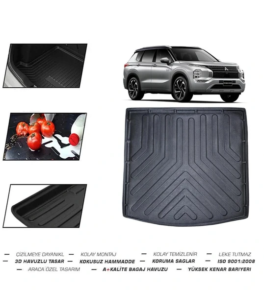 Mitsubishi Outlander Hybrit 2025 Model Bagaj Havuzu ürün görseli 1