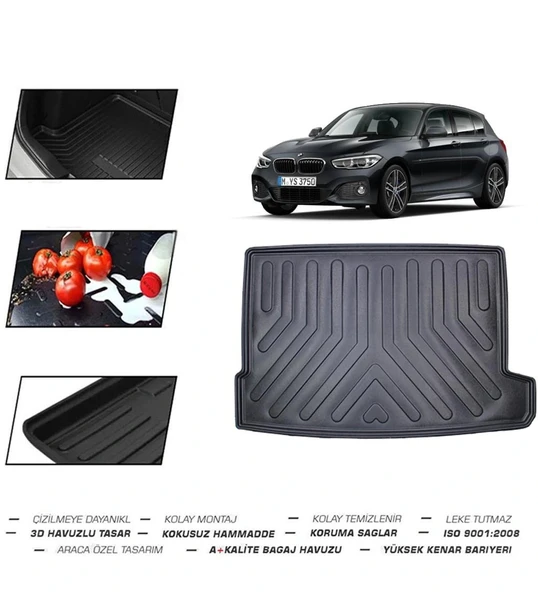 Bmw 1 Seri F40 Üst 2020 Model Bagaj Havuzu ürün görseli 1