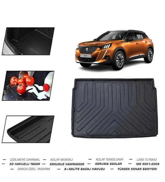 Peugeot 2008 Üst Bagaj (Elektrikli) 2021 Model Bagaj Havuzu ürün görseli 1