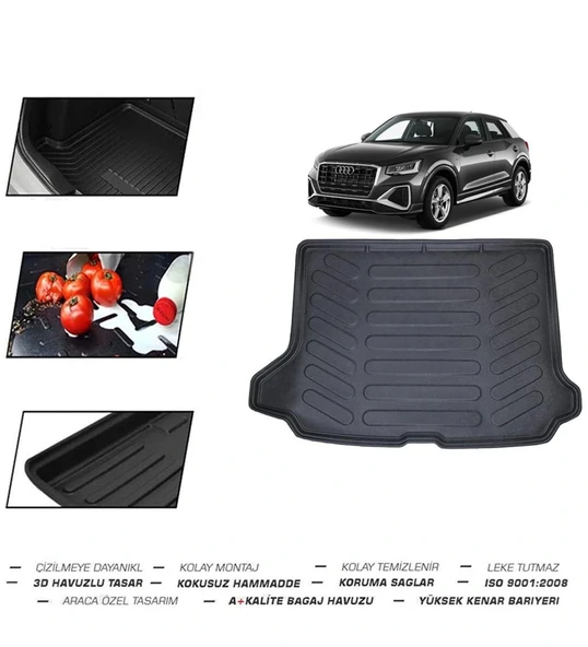 Audi Q2 2024 Model Bagaj Havuzu ürün görseli 1