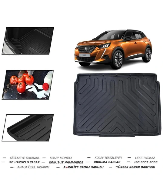 Peugeot 2008 Alt Bagaj (Elektrikli) 2025 Model Bagaj Havuzu ürün görseli 1