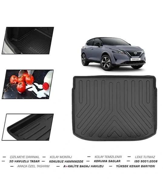 Nissan Qashqai Üst 2022  Model Bagaj Havuzu ürün görseli 1