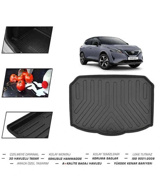 Nissan Qashqai Alt 2024 Model Bagaj Havuzu ürün görseli 1
