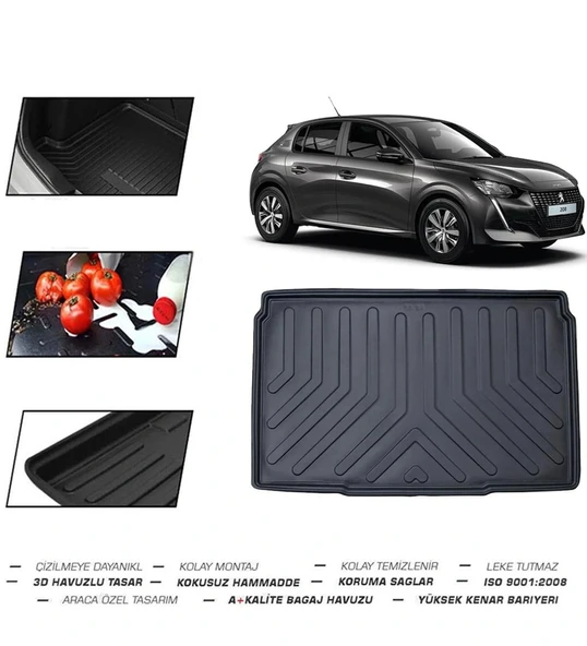 Peugeot 208 2020  Model Bagaj Havuzu ürün görseli 1